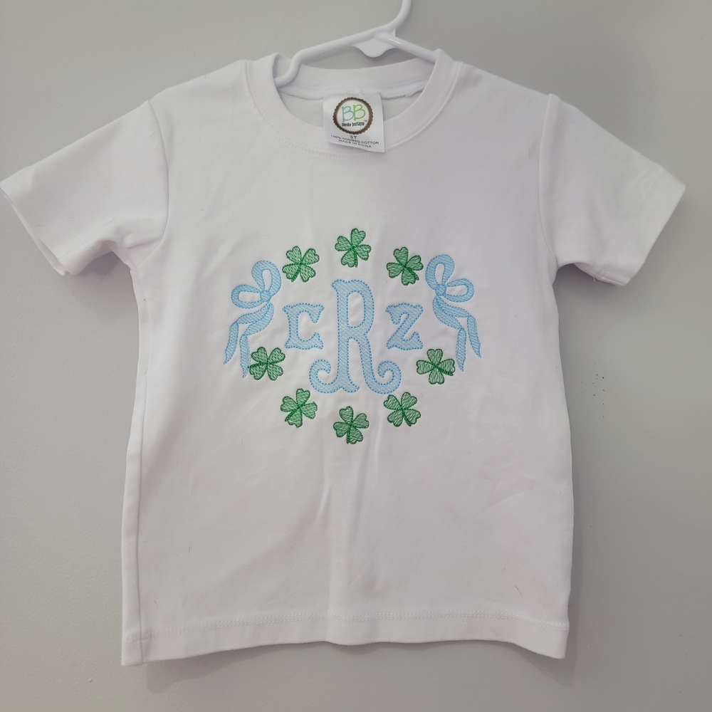 CRZ  Monogrammed Embroidered Design